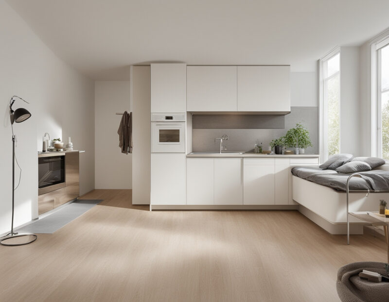 Wohnungsreinigung in Wohnzimmern 
