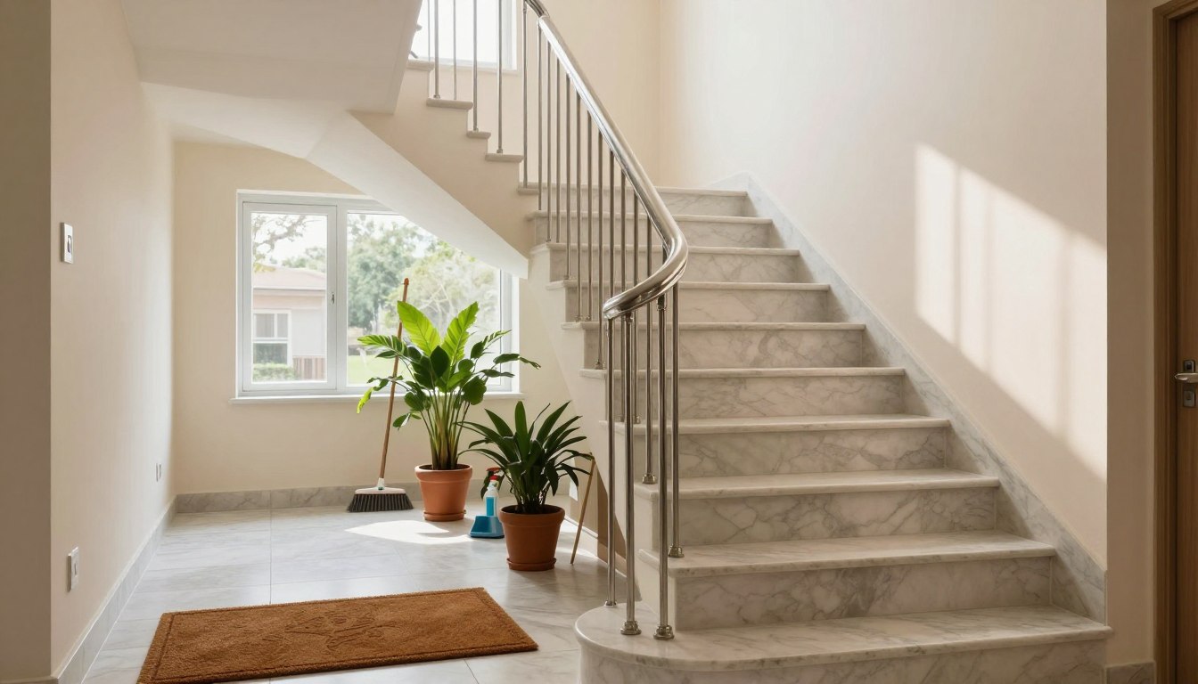 Wie oft sollte ein Treppenhaus gereinigt werden?